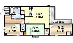 デリード四条大宮 3階