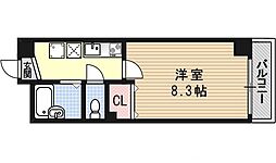 ジュンナインビル 1Kの間取図画像