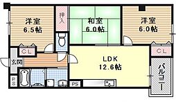 フォートレス朱雀野 3階/303