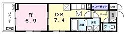 シャルマン東寺南III 3階