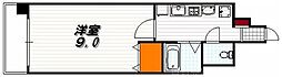 ハウスセゾン両替町 1Kの間取図画像