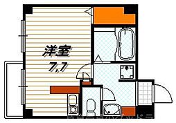 ライブ寺町通り 1Kの間取図画像