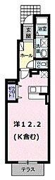 アニメイトゆう ワンルームの間取図画像