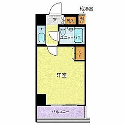 ホーユウコンフォルト川崎 1Kの間取図画像
