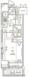 ガリシア大森 1Kの間取図画像