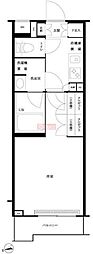 ルーブル大森西 1Kの間取図画像