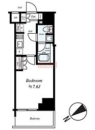 ARCOBALENOKAWASAKI 1Kの間取図画像