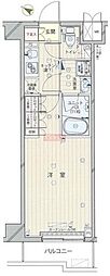 ルーブル川崎上平間弐番館 1Kの間取図画像