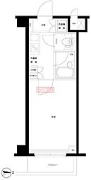 ルーブル蒲田六番館 1Kの間取図画像