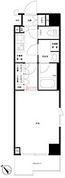 ルーブル川崎貝塚参番館 1Kの間取図画像