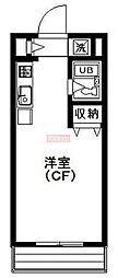 サンエステートピア ワンルームの間取図画像