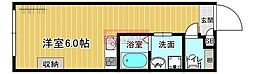 ドルチェ仲六郷 ワンルームの間取図画像