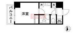 UrbanLink蒲田 1Kの間取図画像