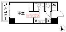 UrbanLink蒲田 1Kの間取図画像