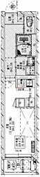 ジェノヴィア大森町II 1DKの間取図画像
