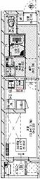ジェノヴィア大森町II 1DKの間取図画像