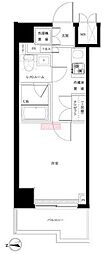 ルーブル川崎七番館 1Kの間取図画像