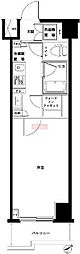 ルーブル南馬込参番館 1Kの間取図画像
