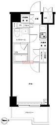 ルーブル川崎七番館 1Kの間取図画像