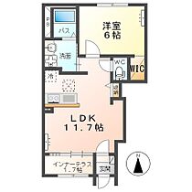 ベイジュヴェル 101 ｜ 栃木県小山市大字小山（賃貸アパート1LDK・1階・43.21㎡） その2