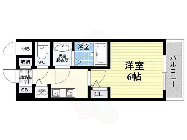 S-RESIDENCE新大阪Garden ｜大阪府大阪市淀川区木川東４丁目(賃貸マンション1K・2階・21.31㎡)の写真 その2