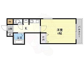 MYM成和  ｜ 大阪府大阪市東淀川区東中島５丁目（賃貸マンション1K・4階・20.00㎡） その2