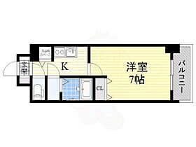 シャルマンパレ淡路  ｜ 大阪府大阪市東淀川区菅原１丁目14番9号（賃貸マンション1K・8階・24.60㎡） その2