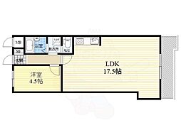 ホワイトハイデンス新大阪 4階/408