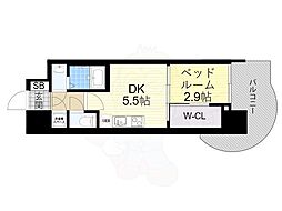間取図画像 1DK