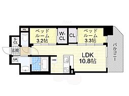 コンフォリア・リヴ東三国駅前ソルテラス 8階/-