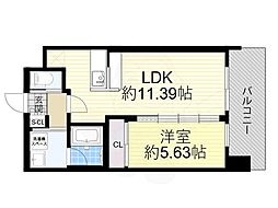 プレジオ塚本ASIAN 5階/-