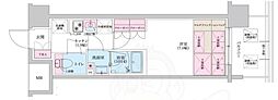 COMFORIALIV新大阪Q 1Kの間取図画像