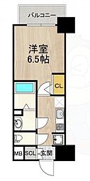 ArtizA新大阪D.C. 1Kの間取図画像