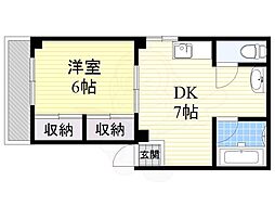 クオーレ神崎川 2階