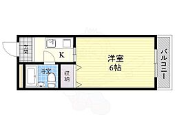 柴島ハイツ 5階/-
