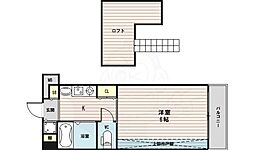 エステムコート新大阪3ステーションプラザ 1Kの間取図画像
