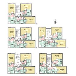 Freesia中野富士見町の間取図画像