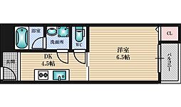 秀英マンション 1DKの間取図画像