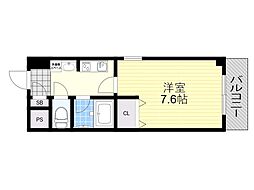 E-Gate 1Kの間取図画像