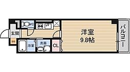 サニーヴィラ 1Kの間取図画像