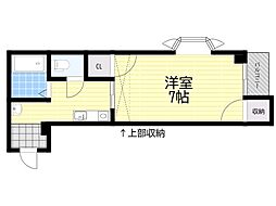 スタンドアップ柴島 1Kの間取図画像