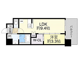 セレニテ江坂ミラク  ｜ 大阪府吹田市江坂町１丁目14番21号（賃貸マンション1LDK・7階・32.62㎡） その2