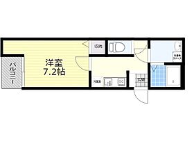 ノイヴェル南花屋敷  ｜ 兵庫県川西市南花屋敷４丁目（賃貸アパート1K・3階・25.32㎡） その2