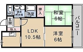 大阪府大阪市淀川区十八条２丁目（賃貸マンション2LDK・3階・50.10㎡） その2