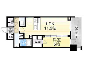 リッツ新大阪プレミアム  ｜ 大阪府大阪市東淀川区西淡路１丁目（賃貸マンション1LDK・6階・43.12㎡） その2