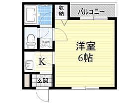 フォレストヴィラ  ｜ 大阪府吹田市山田西３丁目58番5号（賃貸マンション1K・2階・22.14㎡） その2