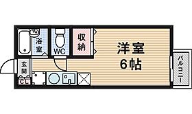 サンタフィエスタ  ｜ 大阪府箕面市粟生間谷西７丁目15番12号（賃貸アパート1K・2階・20.25㎡） その2