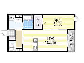 （仮称）La-crea蛍池South  ｜ 大阪府豊中市螢池東町３丁目（賃貸アパート1LDK・1階・39.08㎡） その2