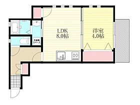 プレドラガール  ｜ 大阪府大阪市淀川区東三国１丁目（賃貸アパート1LDK・2階・30.71㎡） その2