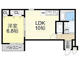 フジパレス吹田中の島公園1番館  ｜ 大阪府吹田市寿町２丁目19番22号（賃貸アパート1LDK・1階・40.11㎡） その2